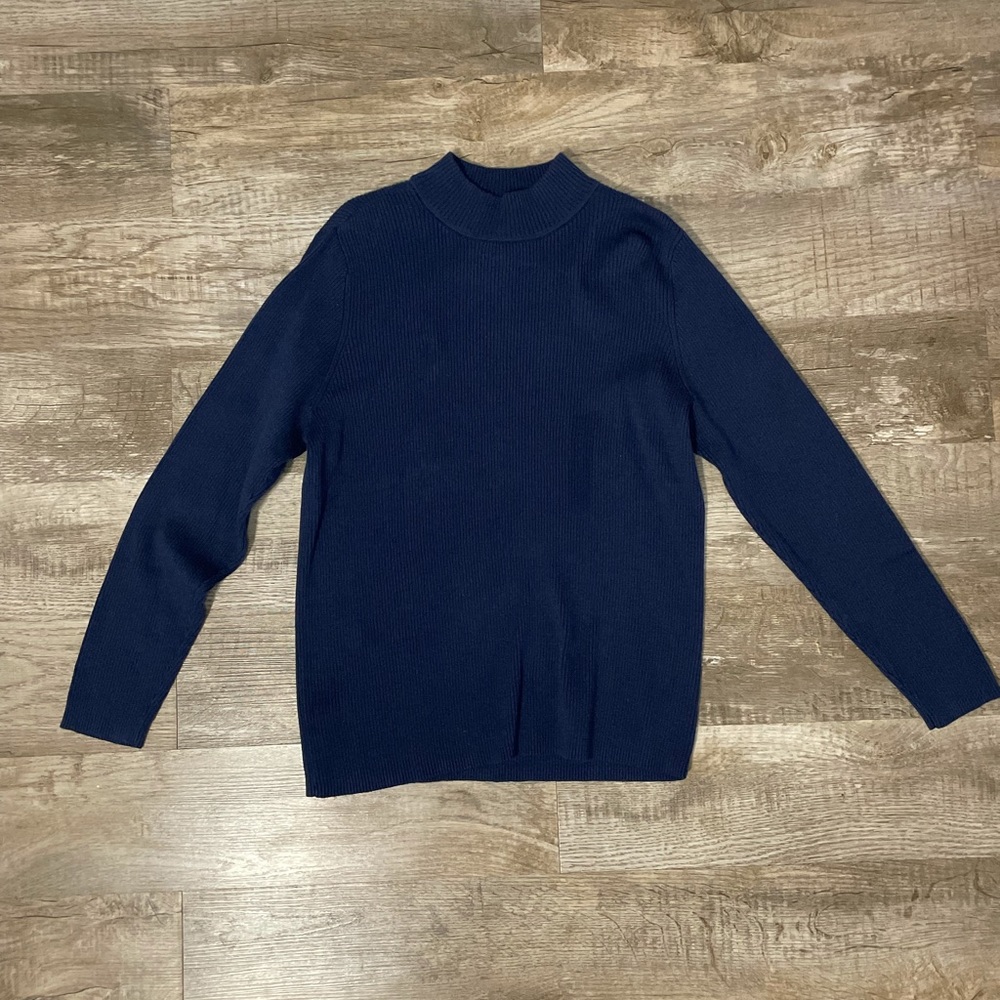 NWT Karen Scott Mockneck Sweater
